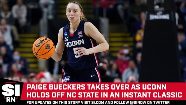 Paige Bueckers Takes Over as UConn Holds Off NC State in an Instant Classic