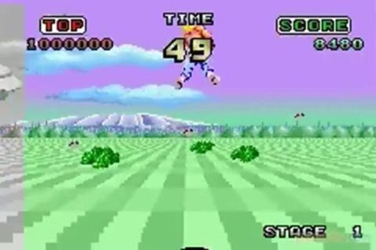 Sega Arcade Gallery : Space Harrier