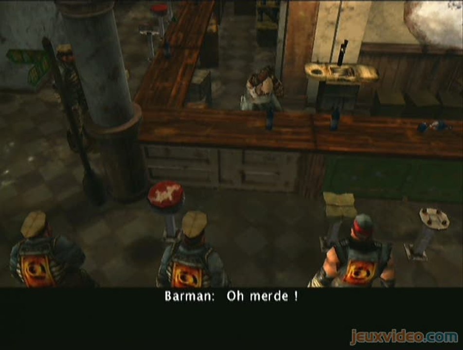 Fallout : Brotherhood of Steel : Rencontre avec le barman de Carbon