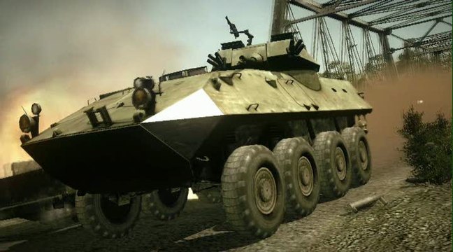 Operation Flashpoint : Dragon Rising : Les véhicules