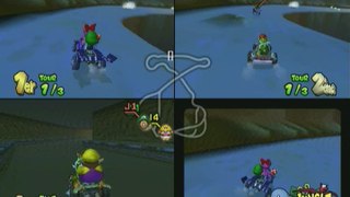Mario Kart : Double Dash !! : VS Jungle Dino Dino