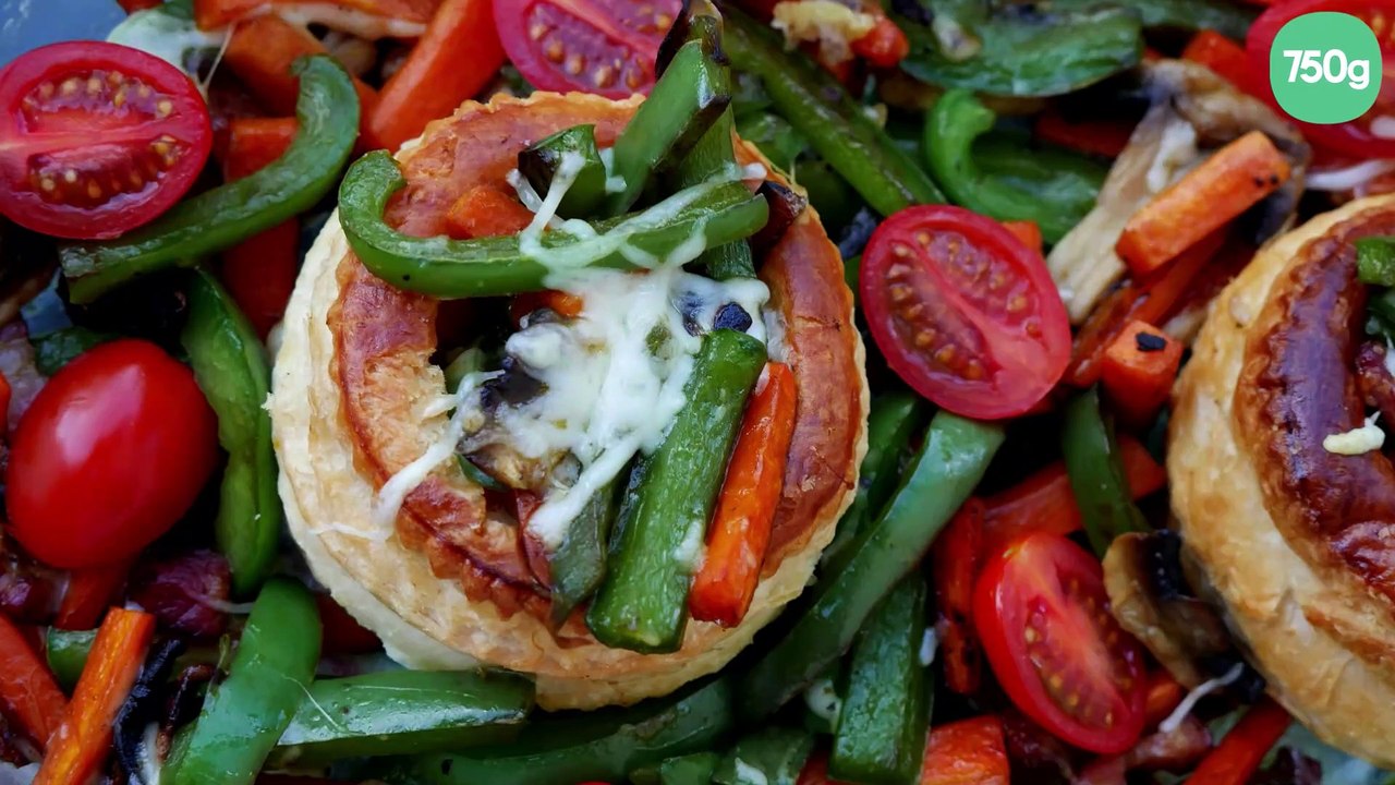 Bouchées à la reine aux légumes