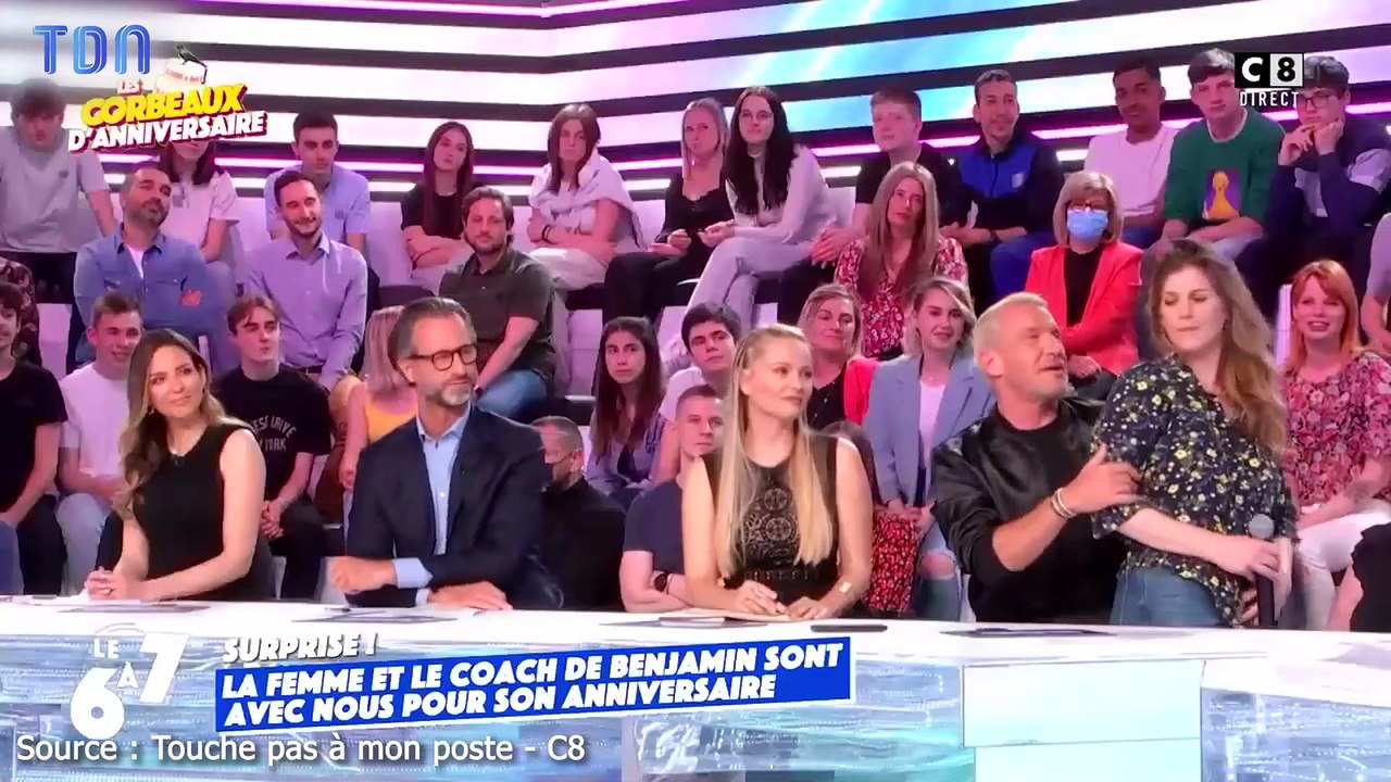 "Je souhaite à toutes les femmes d’avoir un mari comme lui" : la belle déclaration d'amour de la compagne de Benjamin Castaldi dans TPMP pour son anniversaire (VIDEO)