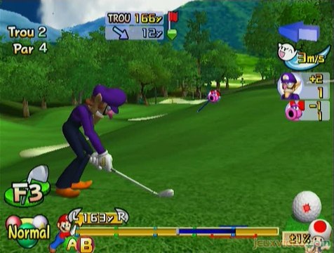 Mario Golf : Toadstool Tour : Waluigi Vs Birdo