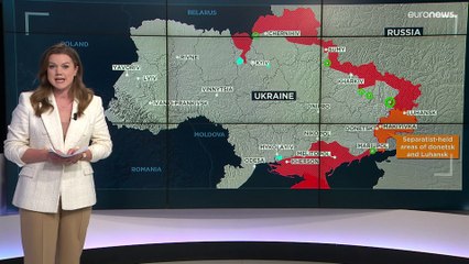 Nach russischem Angriff: Loch klafft in Verwaltungsgebäude in Mykolajiw