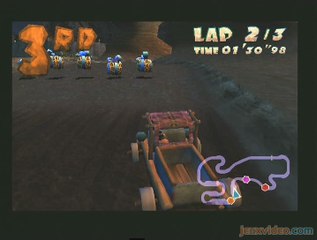 Les Pierrafeu à Rock Vegas : Mario Kart n'a pas de souci à ce faire