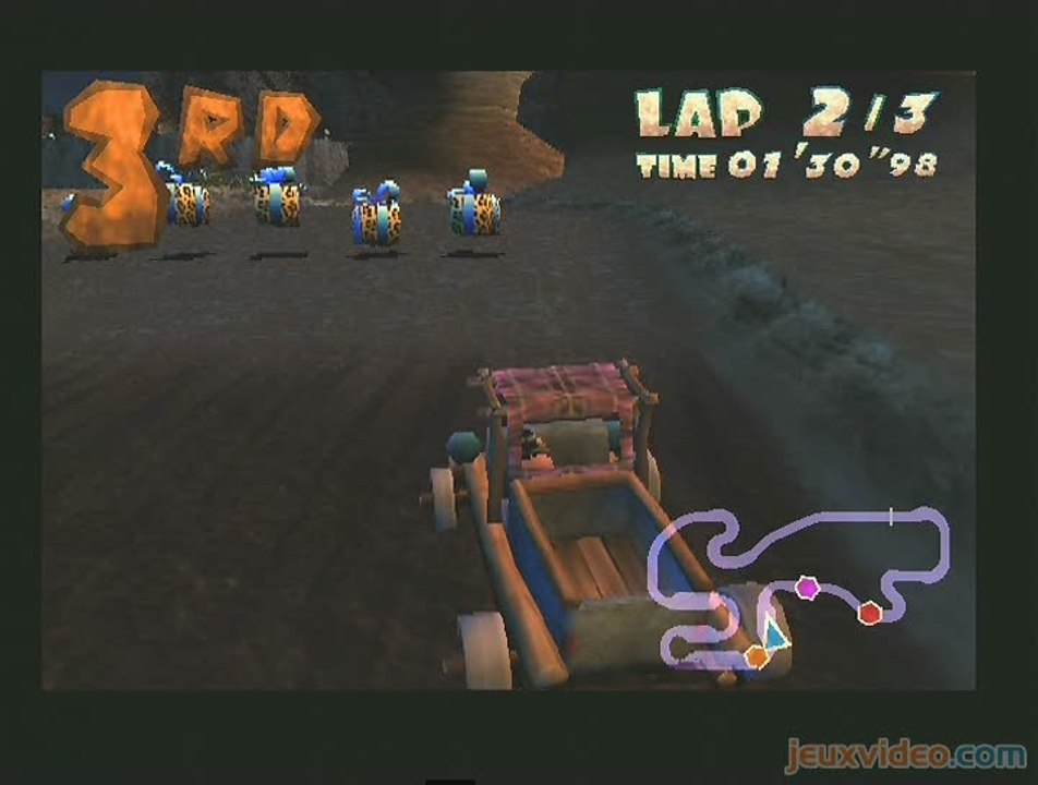 Les Pierrafeu à Rock Vegas : Mario Kart n'a pas de souci à ce faire