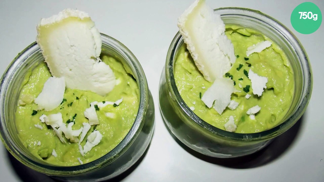 Vérirnes de chèvre et d'avocat