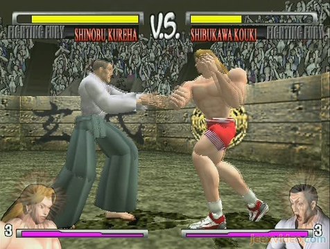 Fighting Fury : Polygones musclés