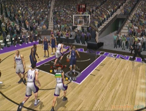 NBA Inside Drive 2004 : Trois minutes pour dunker !