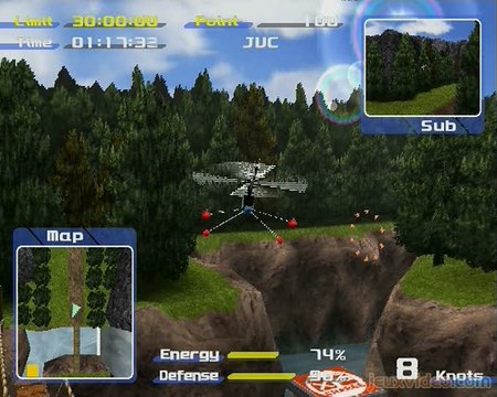 R/C Sports : Copter Challenge : Balade sur l'eau