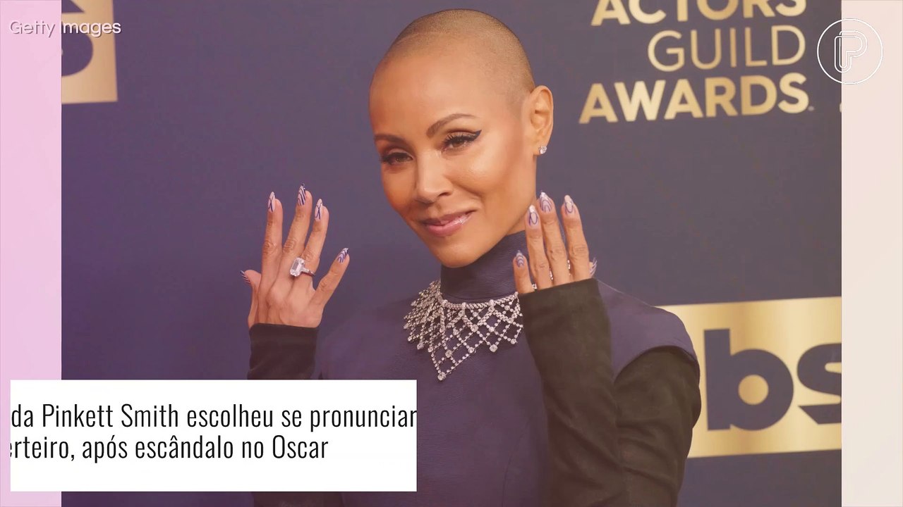 Jada Pinkett Smith faz primeiro pronunciamento após escândalo no Oscar. Confira!