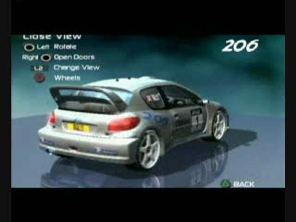 V-Rally 3 : Customisation et course