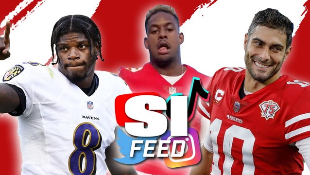 Jimmy Garoppolo, Lamar Jackson and JuJu Smith-Schuster on Today's SI Feed