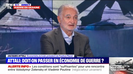 Pour Jacques Attali, il faut mettre en place "une économie de guerre"