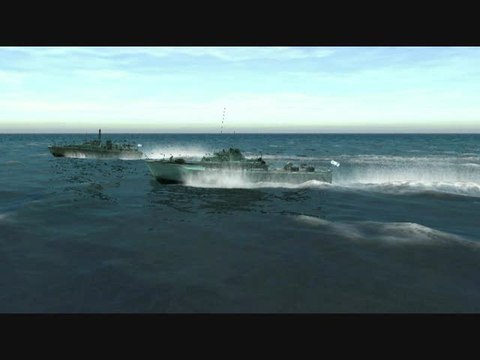 PT Boats : Knights Of The Sea : Navigation en eaux troubles