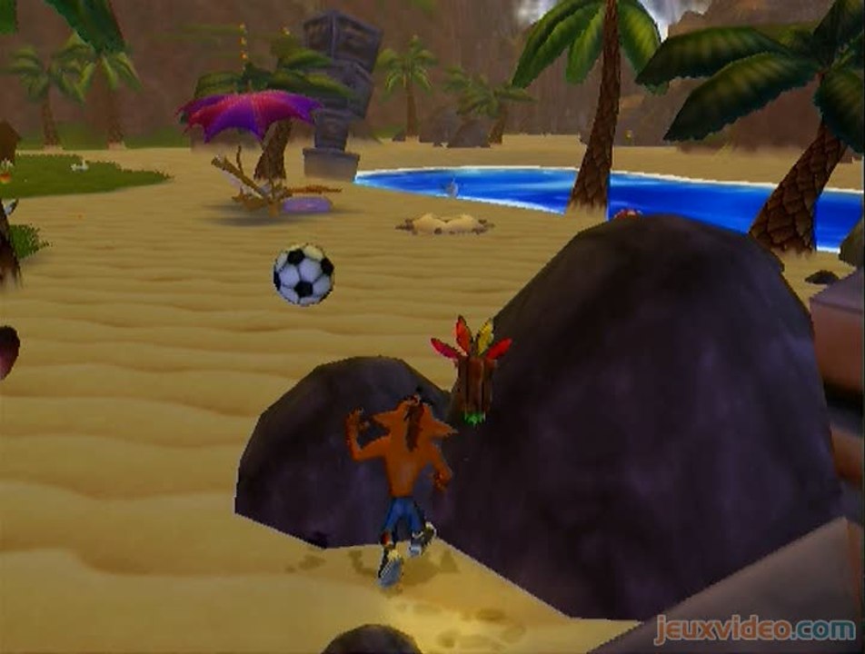 Crash Twinsanity : Partie de foot