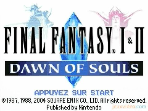 Final Fantasy I & II : Dawn of Souls : Crystal Theme