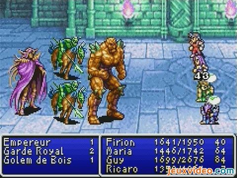 Final Fantasy I & II : Dawn of Souls : L'Empereur