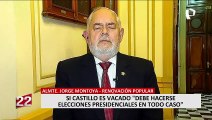 García Belaúnde sobre Pedro Castillo: “Acepta los delitos de terceros, pero él los nombró”
