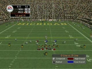 NCAA Football 2005 : Gameplay