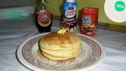 Pancakes à la fleur d'oranger