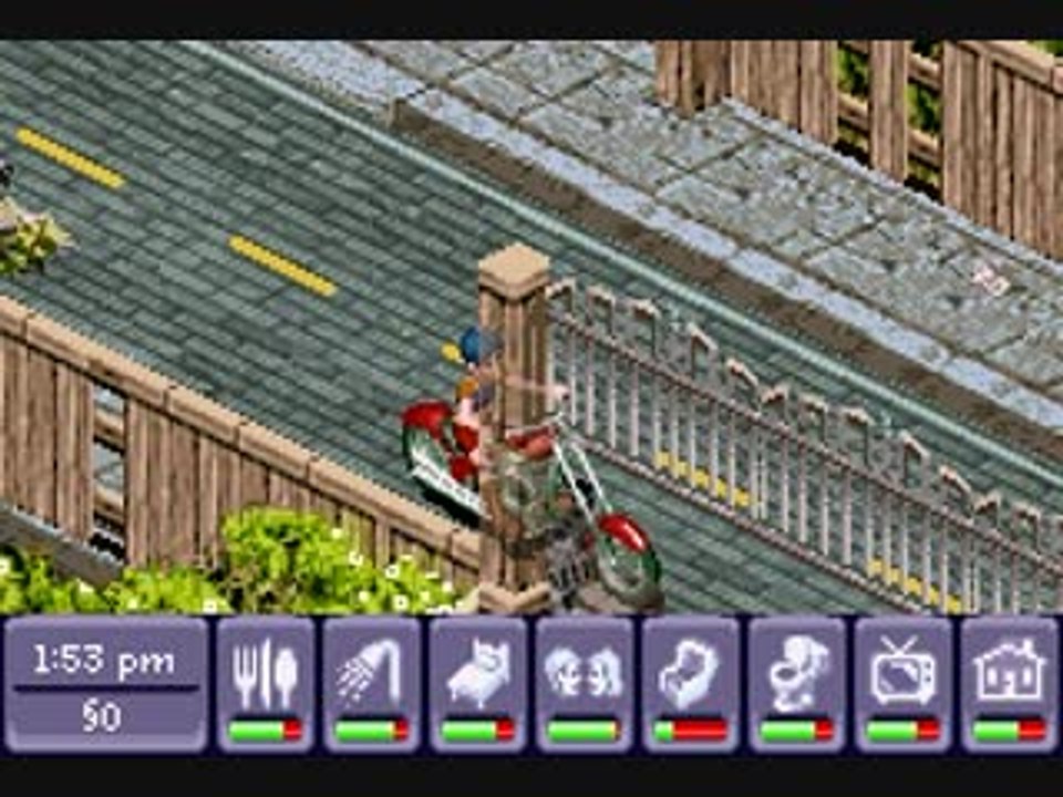 Les Urbz : Les Sims in the City : Ma bécane, mon sims et moi