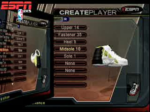 ESPN NBA 2K5 : Créez la basket du future