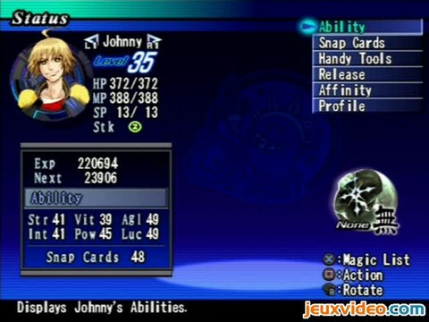 Shadow Hearts : From the New World : La fine équipe au complet