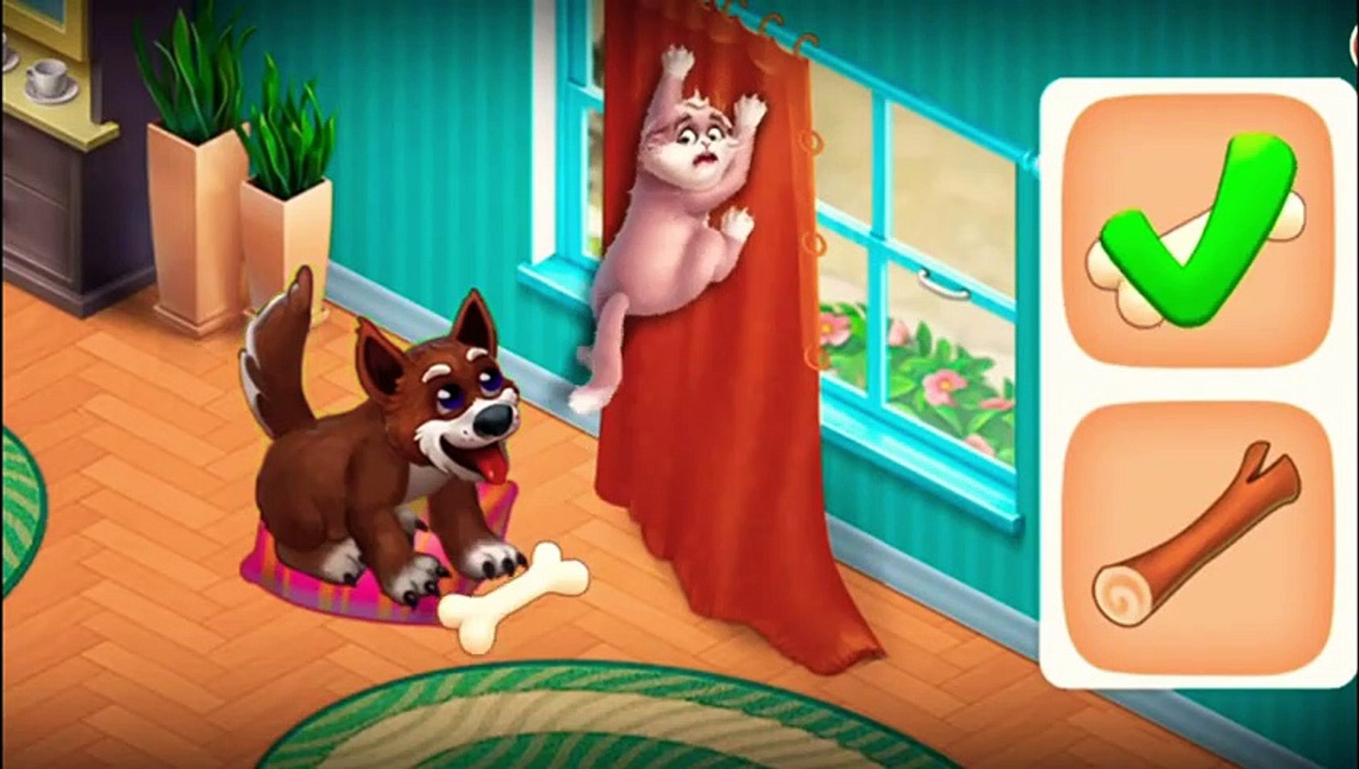 Homescapes   Gameplay