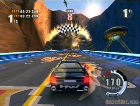 Hot Wheels : Stunt Track Challenge : Premier contact