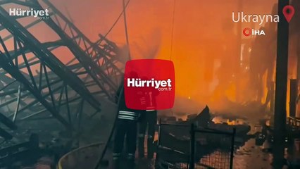 Rusya, Kiev bölgesinde bir depoyu vurdu