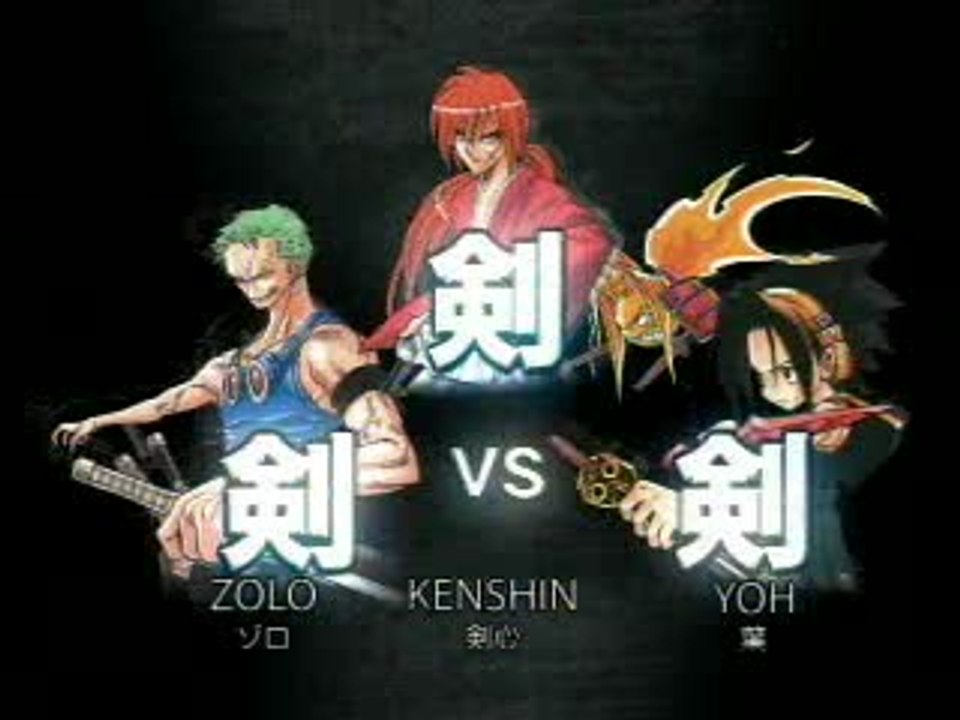 Jump Super Stars : Kenshin vs Zolo vs Yoh