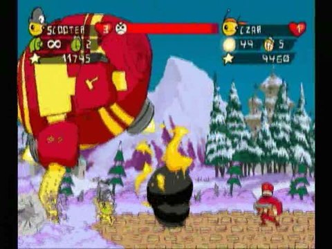 Alien Hominid : Les boucliers