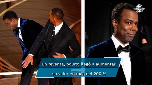 Chris Rock se beneficia de la bofetada que le dio Will Smith