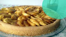 Tarte aux pommes caramélisées sans œufs ni crème