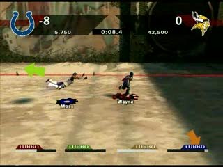 NFL Street 2 : Challenge de deux minutes