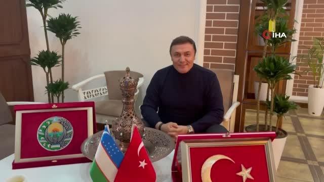 Son dakika haber | Özbekistan'da Türk iş adamı Katı: Bütün sokaklarda Cumhurbaşkanımızın fotoğrafları var, Türk bayrağı var Cumhurbaşkanı Erdoğan'ın gelmesi bizi de...