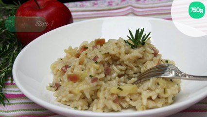 Risotto aux Pommes et au Romarin