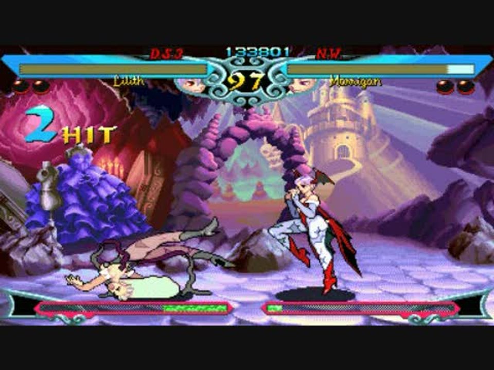 Darkstalkers Chronicles : The Tower of Chaos : Poings en avant