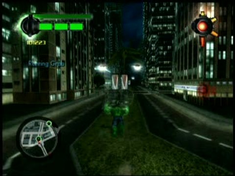 The Incredible Hulk : Ultimate Destruction : Il encaisse les missiles