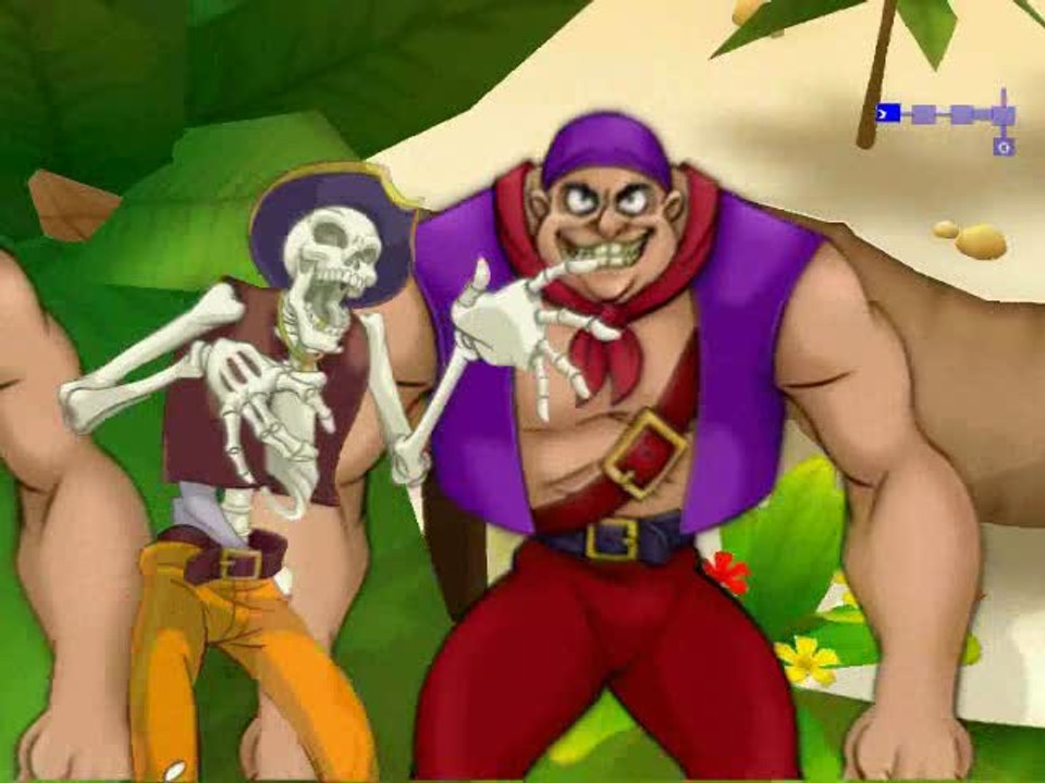 Billy Blade and the Temple of Time : Gameplay combats