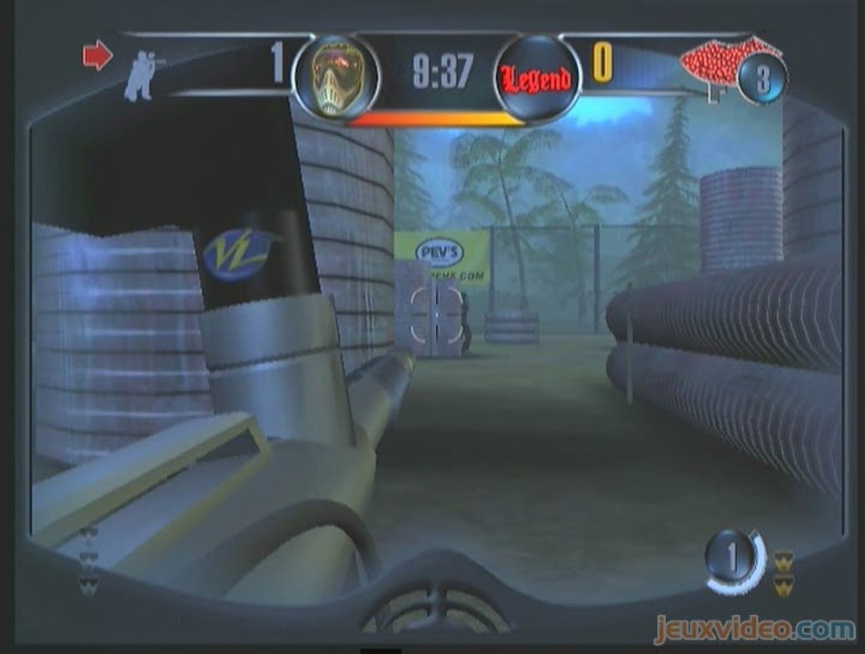 Greg Hasting's Tournament Paintball : Round contre la Team Legend