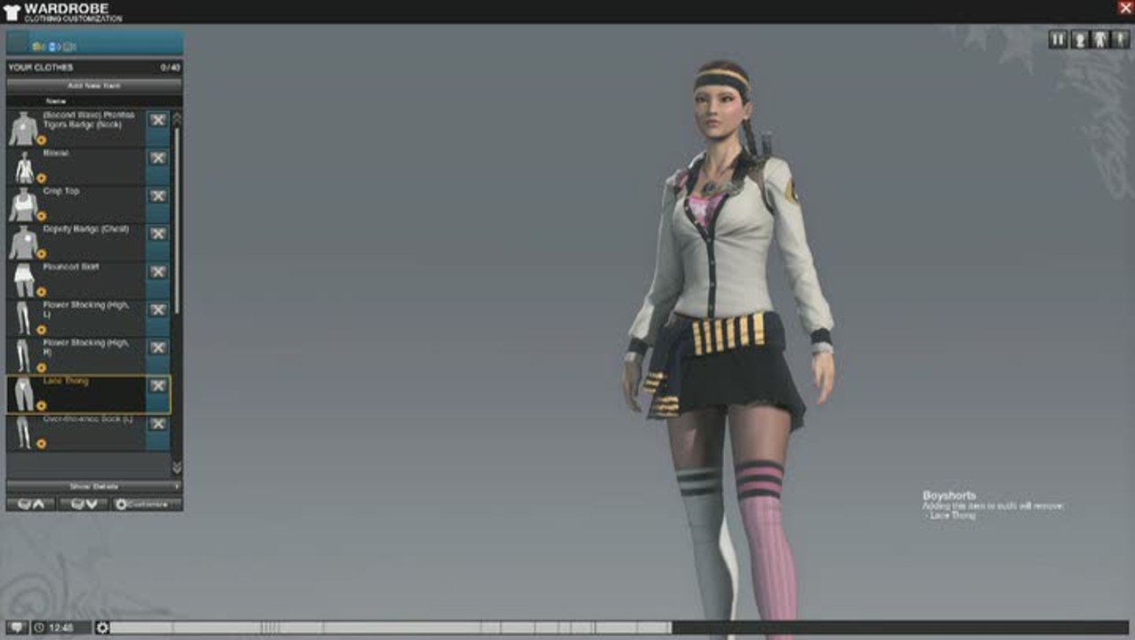 APB : Reloaded : Bullet n°8 : Garde-robe