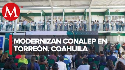 Riquelme reconoce a alumnos de Conalep ganadores del FIRST Robotics Laguna