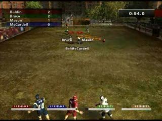 NFL Street 2 : Pratiquer le lancer