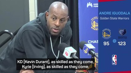 'NBA level getting lower and lower' - Iguodala