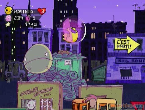 Alien Hominid : Premier niveau