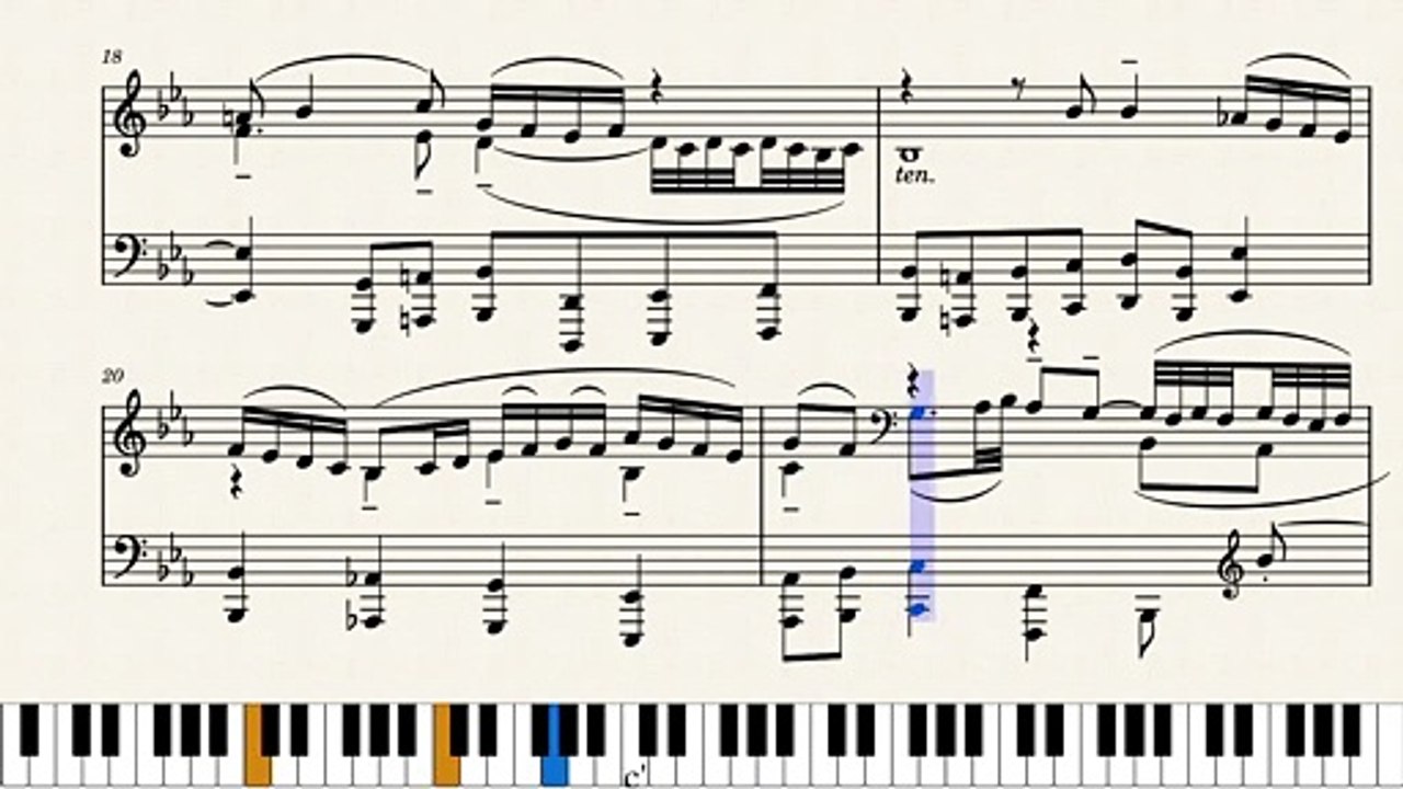 Bach, J.S. - Awake, calls the voice to us - Wachet auf, ruft uns die Stimme BWV 645  (Piano Solo arr.)