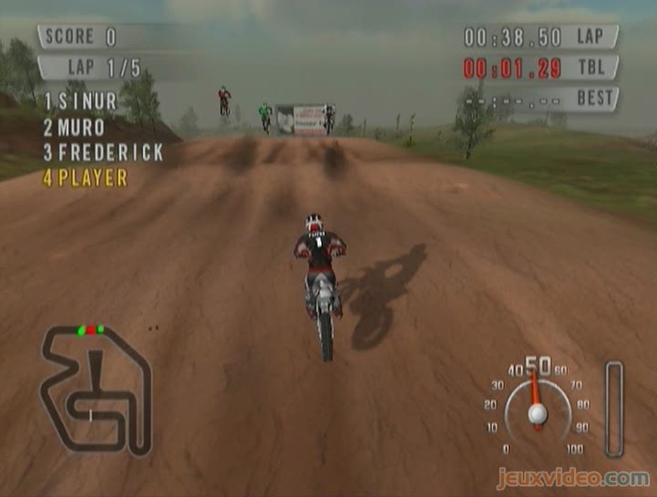 MX vs ATV Unleashed : Une petite course de moto freestyle